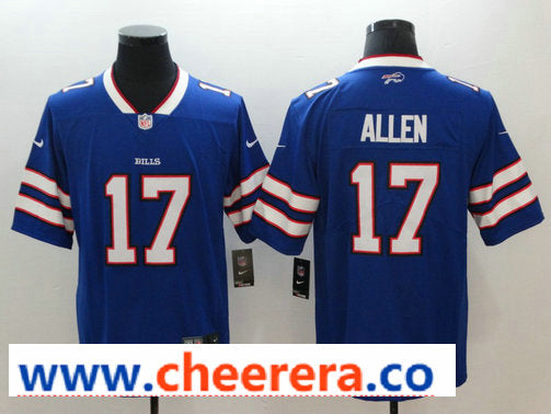 Nike Josh Allen Buffalo Bills royal Vapor jersey