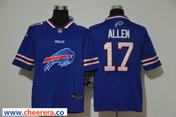 Nike Josh Allen Buffalo Bills royal Vapor jersey