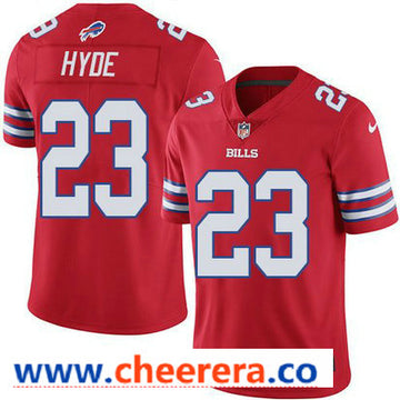 Nike Micah Hyde Buffalo Bills red Color Rush jersey