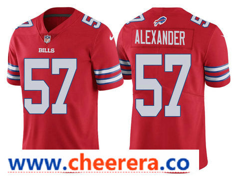 Nike Lorenzo Alexander Buffalo Bills red Color Rush jersey