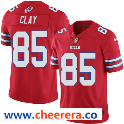 Nike Charles Clay Buffalo Bills red Color Rush jersey