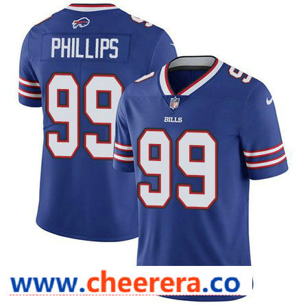 Nike Harrison Phillips Buffalo Bills royal Vapor jersey