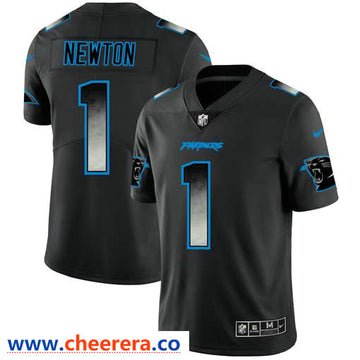 Nike Cam Newton Carolina Panthers black Vapor jersey