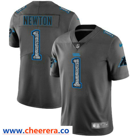 Nike Cam Newton Carolina Panthers gray Vapor jersey