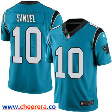 Nike Curtis Samuel Carolina Panthers blue Vapor jersey