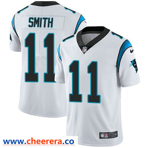 Nike Torrey Smith Carolina Panthers white Vapor jersey