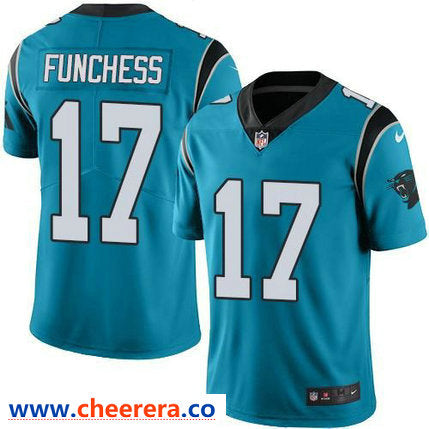 Nike Devin Funchess Carolina Panthers blue Vapor jersey