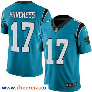 Nike Devin Funchess Carolina Panthers blue Vapor jersey