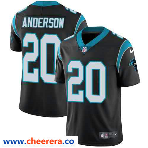 Nike C.J. Anderson Carolina Panthers black Vapor jersey