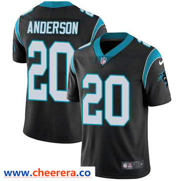 Nike C.J. Anderson Carolina Panthers black Vapor jersey