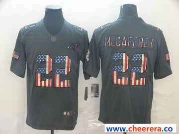 Nike Christian McCaffrey Carolina Panthers Salute To Service jersey