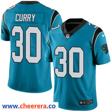 Nike Stephen Curry Carolina Panthers blue Vapor jersey