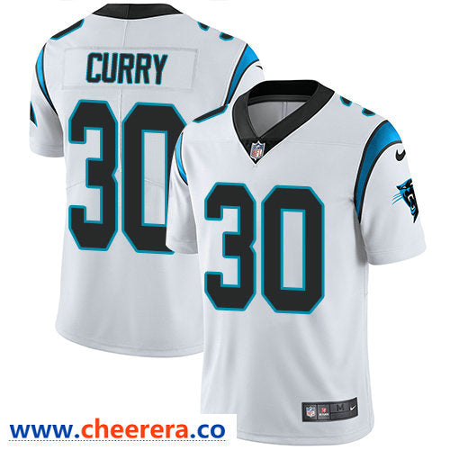 Nike Stephen Curry Carolina Panthers white Vapor jersey