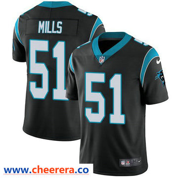 Nike Sam Mills Carolina Panthers black Vapor jersey