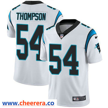 Nike Shaq Thompson Carolina Panthers white Vapor jersey