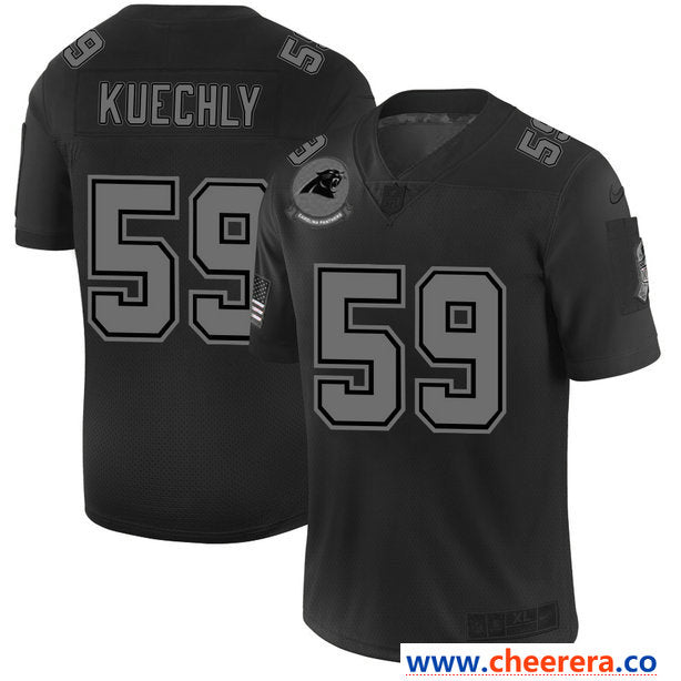 Nike Luke Kuechly Carolina Panthers black Salute To Service jersey