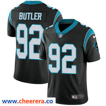 Nike Vernon Butler Carolina Panthers black Vapor jersey