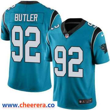 Nike Vernon Butler Carolina Panthers blue Vapor jersey