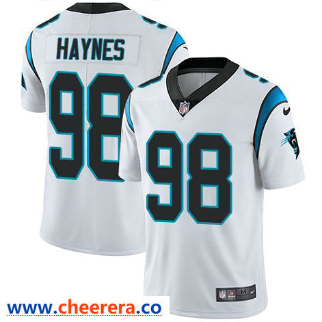 Nike Marquis Haynes Carolina Panthers white Vapor jersey