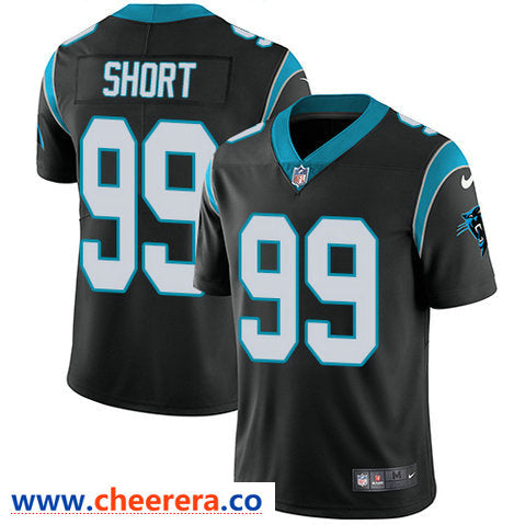 Nike Kawann Short Carolina Panthers black Vapor jersey