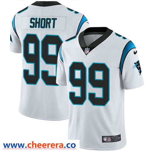 Nike Kawann Short Carolina Panthers white Vapor jersey