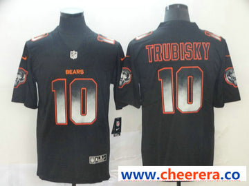 Nike Mitchell Trubisky Chicago Bears black Vapor jersey