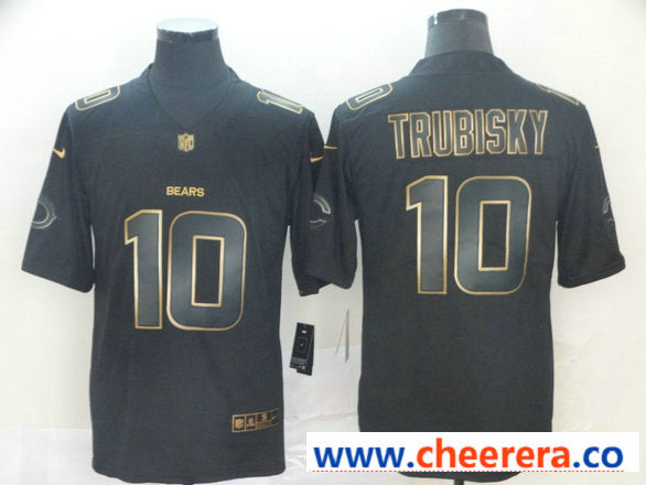 Nike Mitchell Trubisky Chicago Bears black Vapor jersey