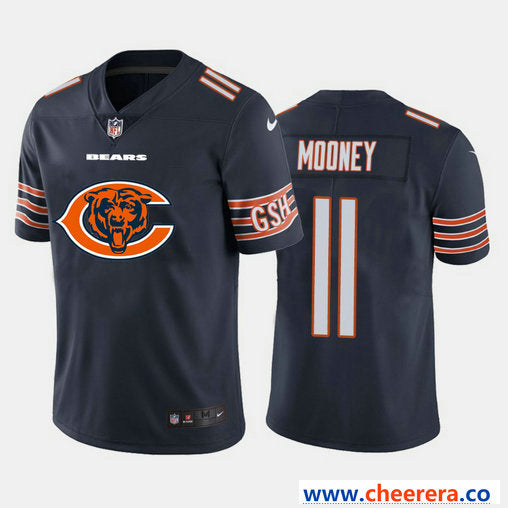 Nike Darnell Mooney Chicago Bears navy Vapor jersey