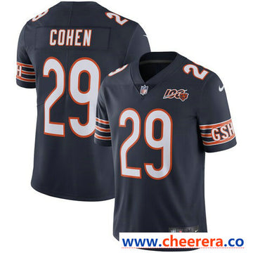 Nike Tarik Cohen Chicago Bears navy Vapor jersey