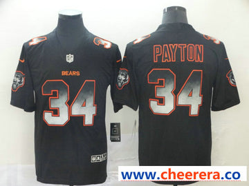 Nike Walter Payton Chicago Bears black Vapor jersey