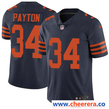 Nike Walter Payton Chicago Bears navy Vapor jersey