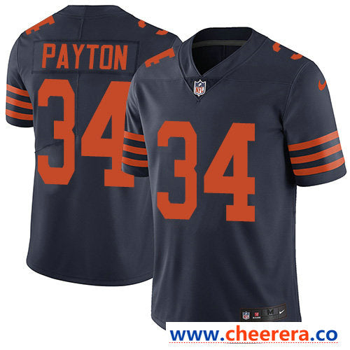 Nike Walter Payton Chicago Bears navy Vapor jersey