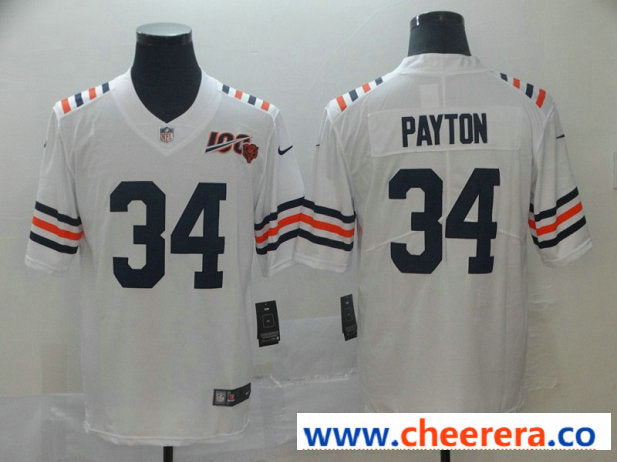 Nike Walter Payton Chicago Bears white Vapor jersey