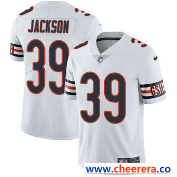 Nike Eddie Jackson Chicago Bears white Vapor jersey