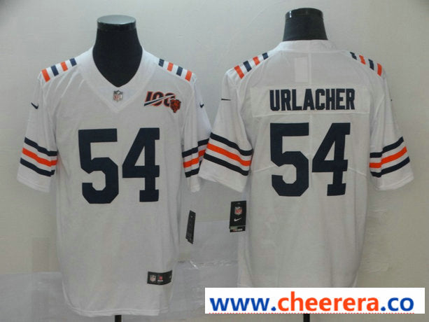 Nike Brian Urlacher Chicago Bears white Vapor jersey