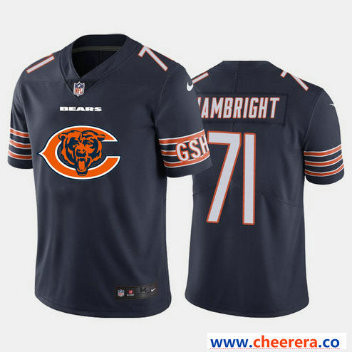 Nike Arlington Hambright Chicago Bears navy Vapor jersey