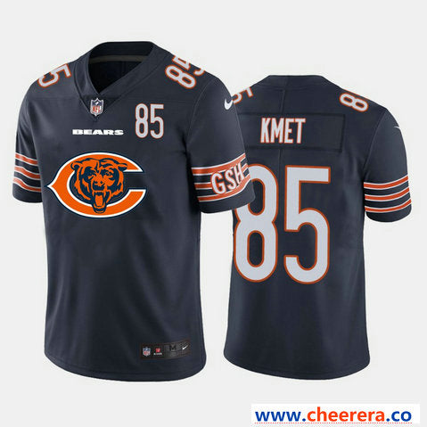 Nike Cole Kmet Chicago Bears navy Vapor jersey