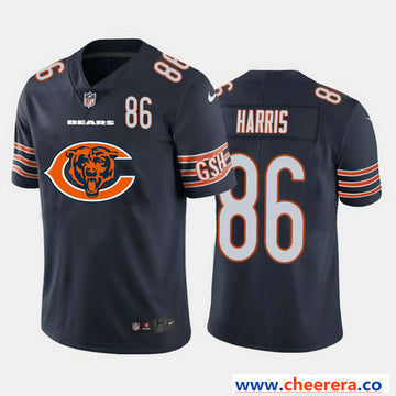 Nike Demetrius Harris Chicago Bears navy Vapor jersey