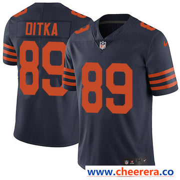 Nike Mike Ditka Chicago Bears navy Vapor jersey