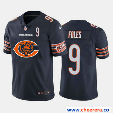 Nike Nick Foles Chicago Bears navy Vapor jersey