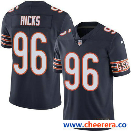 Nike Akiem Hicks Chicago Bears navy Vapor jersey