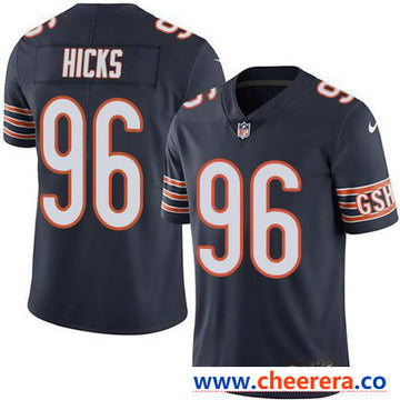 Nike Akiem Hicks Chicago Bears navy Vapor jersey