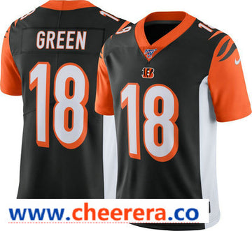 Nike A.J Cincinnati Bengals green Vapor jersey