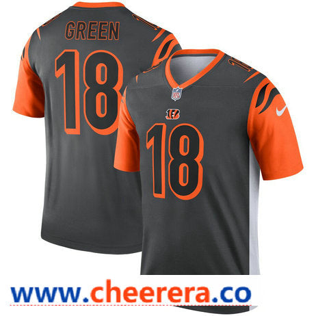 Nike A.J Cincinnati Bengals green Inverted Legend jersey