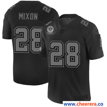 Nike Joe Mixon Cincinnati Bengals black Salute To Service jersey