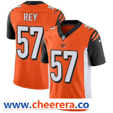 Nike Vincent Rey Cincinnati Bengals orange Vapor jersey
