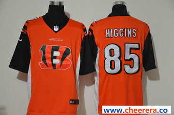 Nike Tee Higgins Cincinnati Bengals orange Vapor jersey
