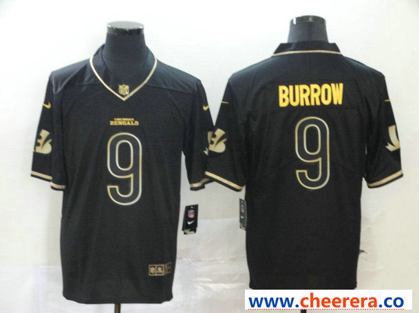 Nike Joe Burrow Cincinnati Bengals black Vapor jersey
