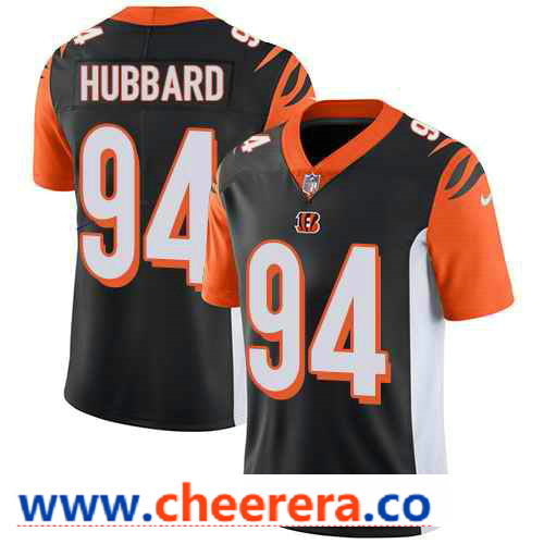 Nike Sam Hubbard Cincinnati Bengals black Vapor jersey