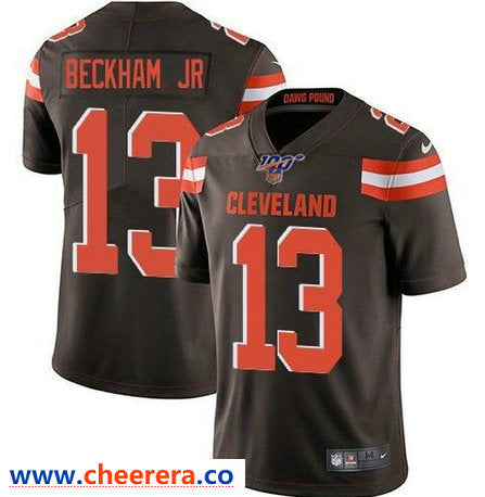 Nike Odell Beckham Jr Cleveland Browns brown Vapor jersey